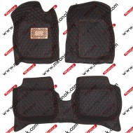 طقم دوسات تفصيل ثري دي ميتسوبيشي لانسر بومة (2014:2005) اسود × احمر