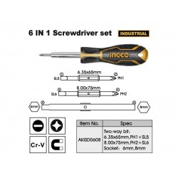 مفك انكو 2 قطعة اتجاهين