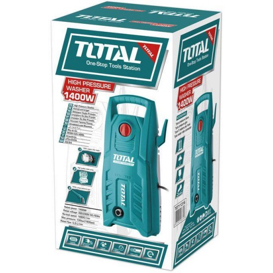 ماكينة غسيل 1400 واط توتال 